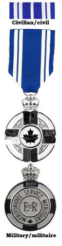 (MSM) Meritorious Service Medal Miniature