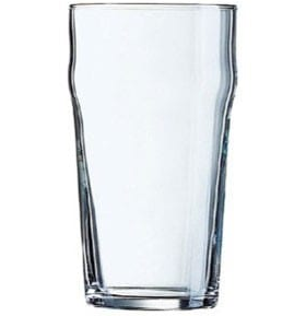 pub style beer glass